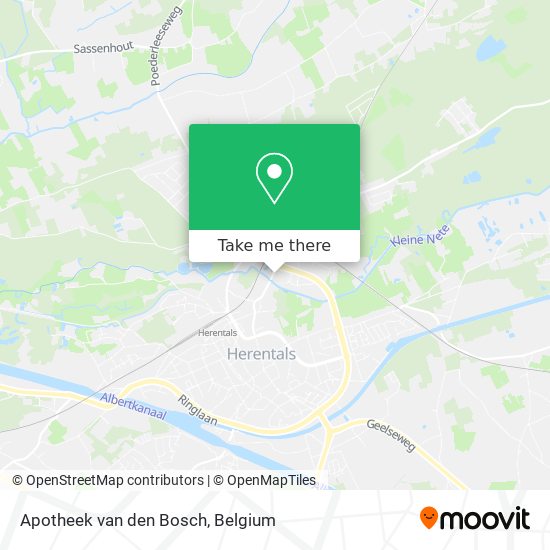 Apotheek van den Bosch plan