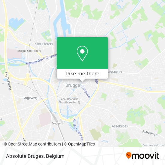 Absolute Bruges map