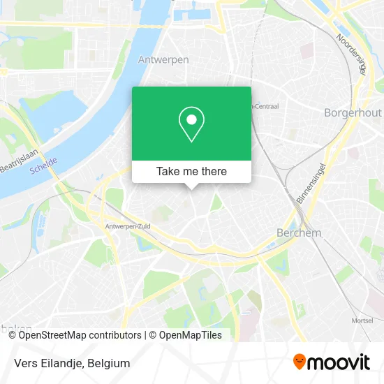 Vers Eilandje map