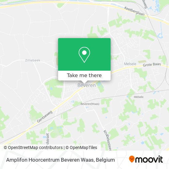 Amplifon Hoorcentrum Beveren Waas plan