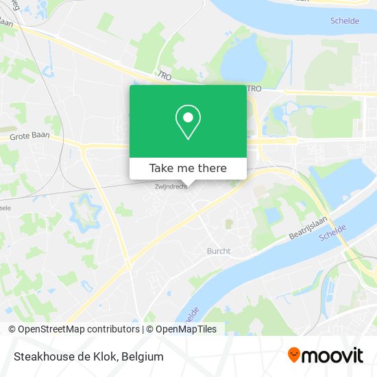 Steakhouse de Klok map