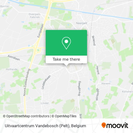 Uitvaartcentrum Vandebosch (Pelt) map