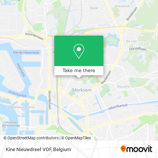 Kine Nieuwdreef VOF plan