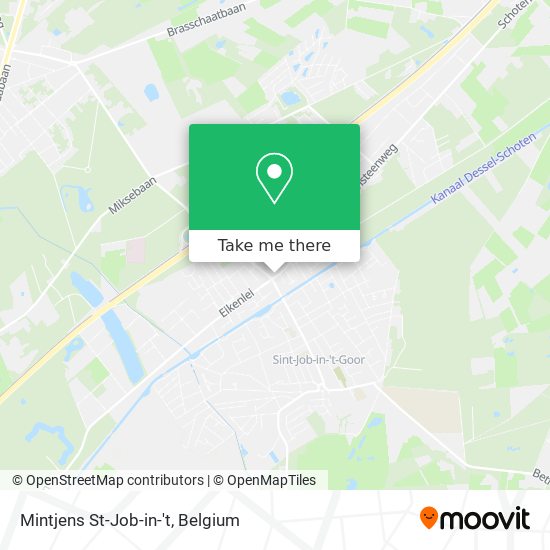 Mintjens St-Job-in-'t map