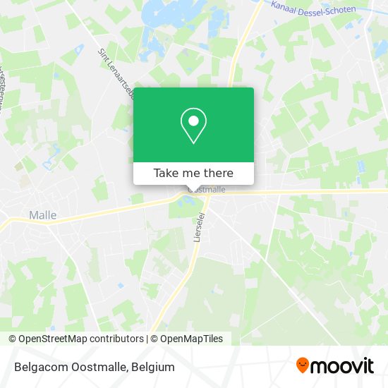 Belgacom Oostmalle plan