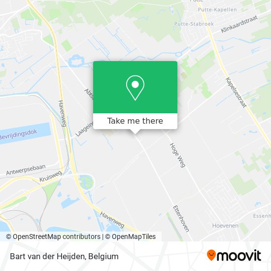 Bart van der Heijden map