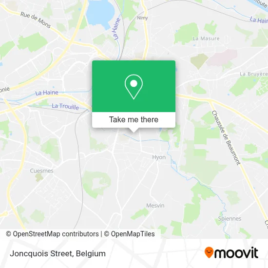 Joncquois Street map