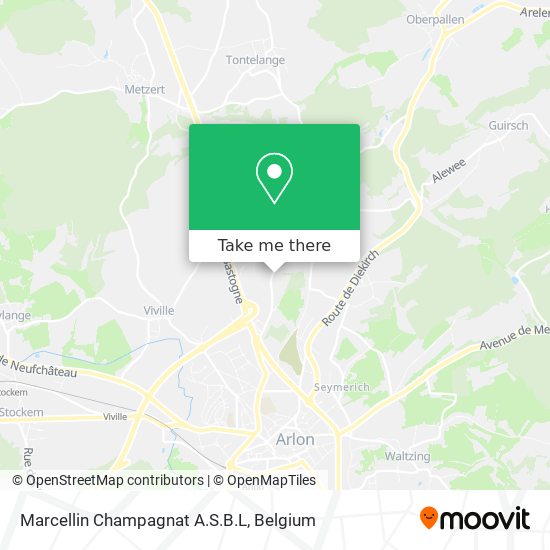 Marcellin Champagnat A.S.B.L map