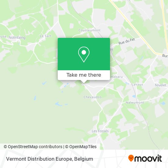 Vermont Distribution Europe map