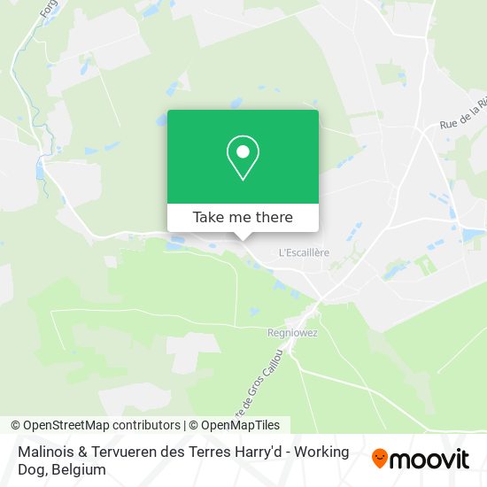 Malinois & Tervueren des Terres Harry'd - Working Dog map