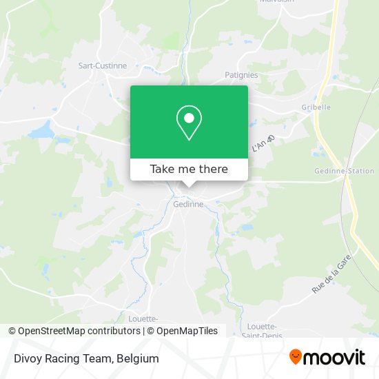 Divoy Racing Team map