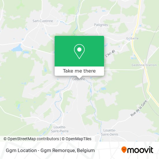 Ggm Location - Ggm Remorque map