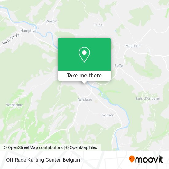 Off Race Karting Center map