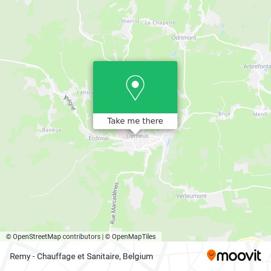 Remy - Chauffage et Sanitaire map