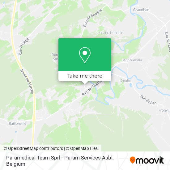 Paramédical Team Sprl - Param Services Asbl map