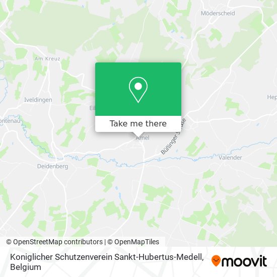 Koniglicher Schutzenverein Sankt-Hubertus-Medell map