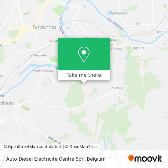 Auto-Diesel-Electricite-Centre Sprl plan