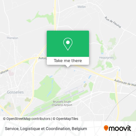 Service, Logistique et Coordination map