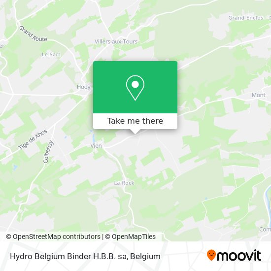 Hydro Belgium Binder H.B.B. sa plan