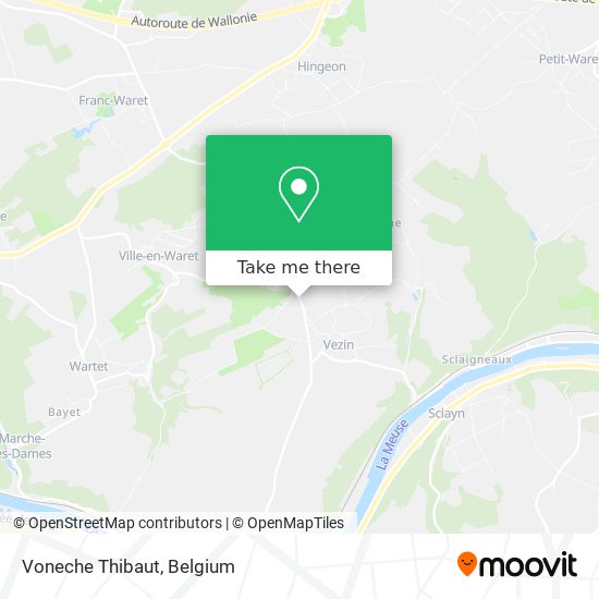 Voneche Thibaut map