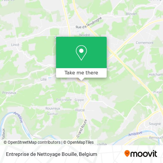 Entreprise de Nettoyage Bouille map