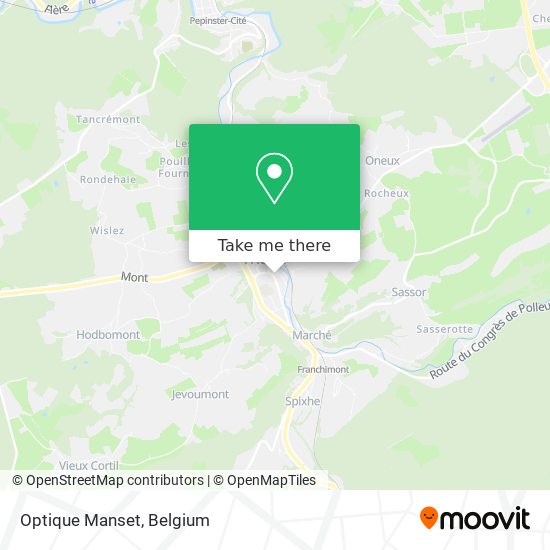 Optique Manset map