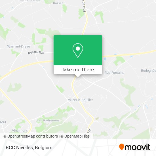 BCC Nivelles map