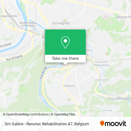 Sm Galere - Renotec Rehabilitation A7 map