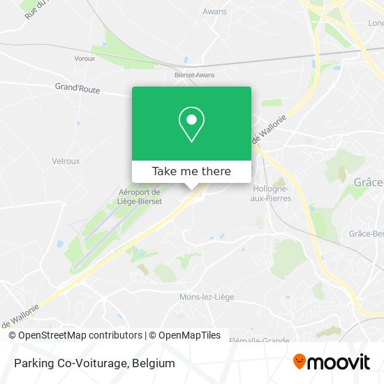 Parking Co-Voiturage map