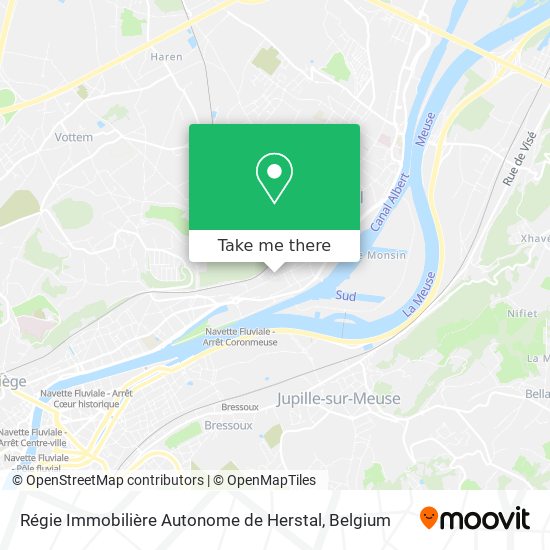 Régie Immobilière Autonome de Herstal plan