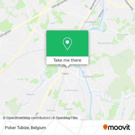 Poker Tubize map