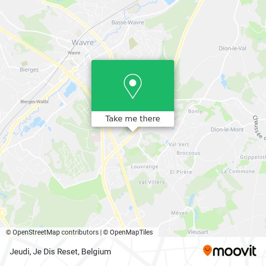 Jeudi, Je Dis Reset map