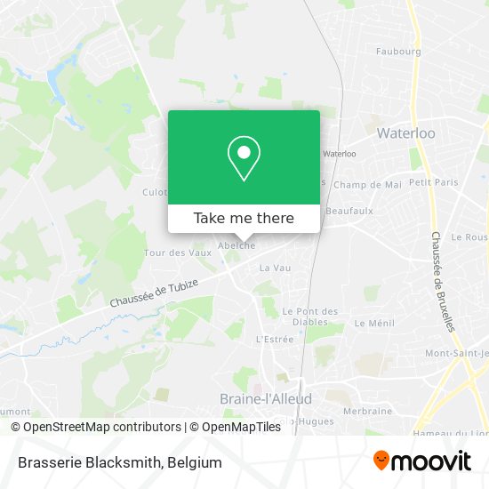 Brasserie Blacksmith map