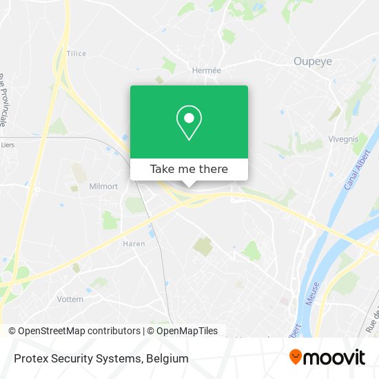 Protex Security Systems map