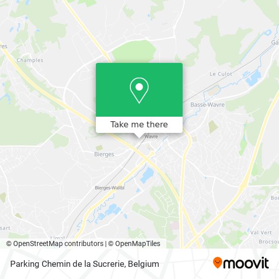Parking Chemin de la Sucrerie map