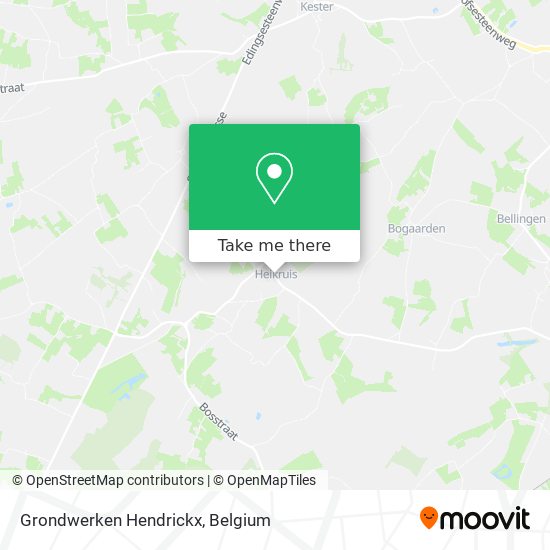 Grondwerken Hendrickx plan