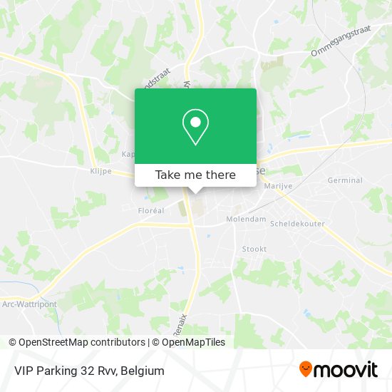 VIP Parking 32 Rvv map