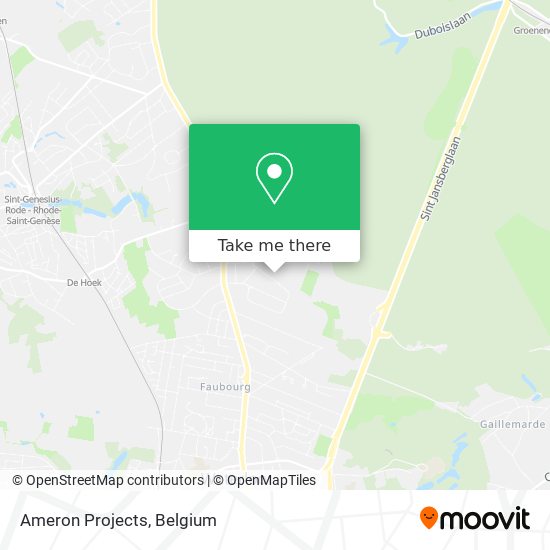 Ameron Projects map