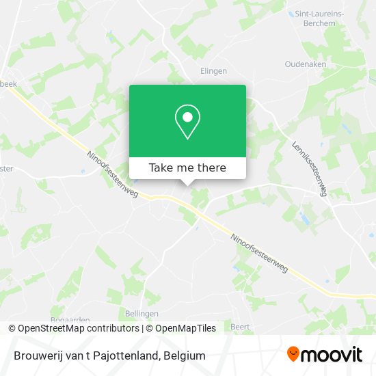 Brouwerij van t Pajottenland plan