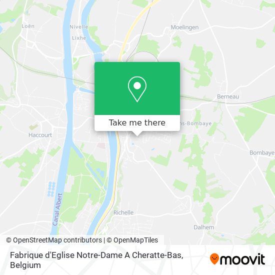 Fabrique d'Eglise Notre-Dame A Cheratte-Bas map