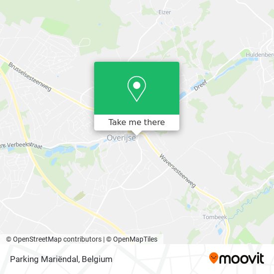 Parking Mariëndal map