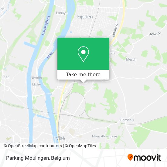 Parking Moulingen map
