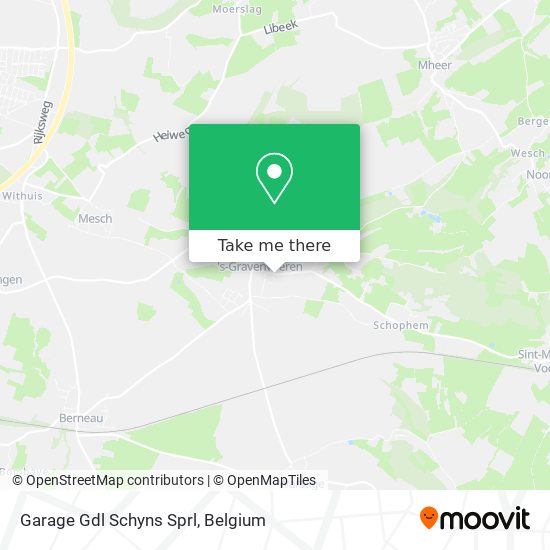 Garage Gdl Schyns Sprl map