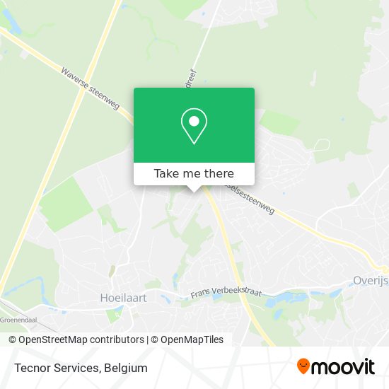 Tecnor Services map