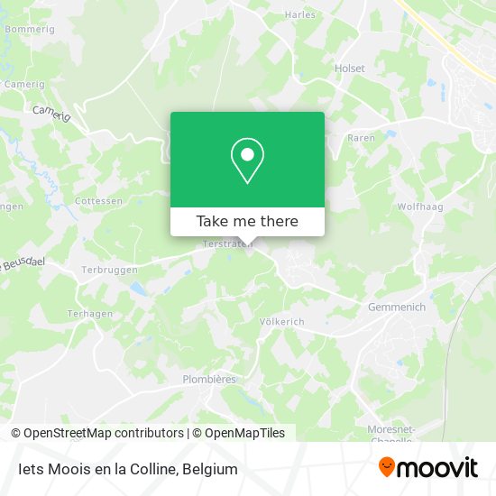 Iets Moois en la Colline map