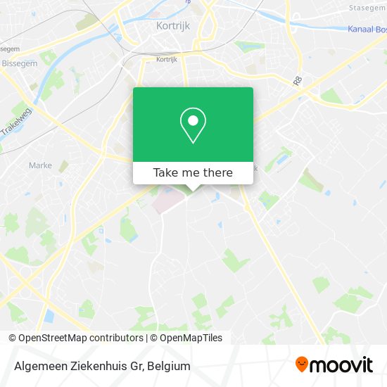 Algemeen Ziekenhuis Gr map