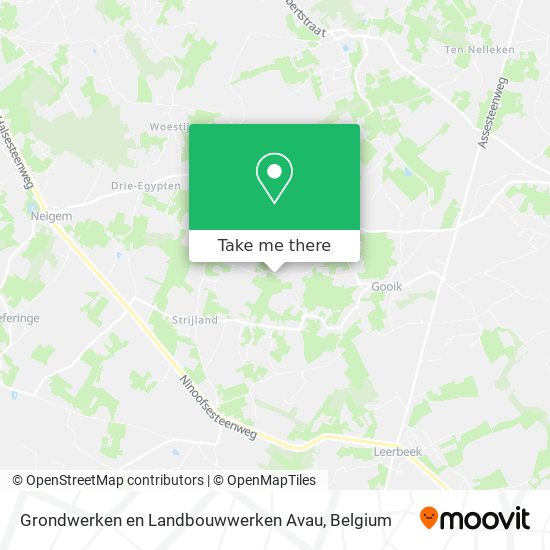 Grondwerken en Landbouwwerken Avau map