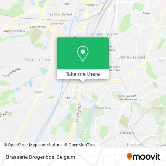 Brasserie Drogenbos plan