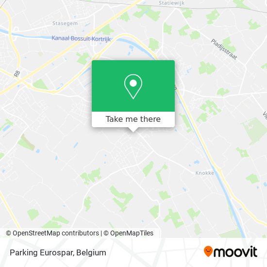 Parking Eurospar map