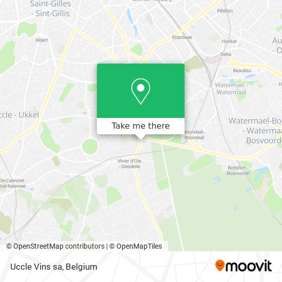 Uccle Vins sa map